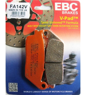 Ebc Fa142V 2013-2016 Daelim Daystar 250 Uyumlu Ön Fren Balatası Yarı Sinterli Ba