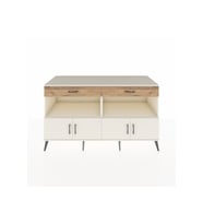 Kronos Konsol 2 Raflı 2 Çekmeceli 4 Kapaklı 176x59x99 Aytaşı-Aytaşı/Çam