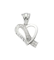 Gümüş Love Kalp Kadın Kolye CSR2180342