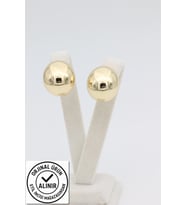 STİL İNCİSİ/XUPING JEWELRY DİSCO TOPU KÜPE (Altın Rengi)
