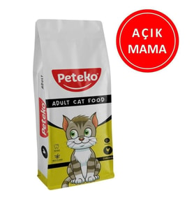 Peteko Tavuklu Kedi Maması 1 Kg AÇIK