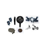 Bisiklet Ty5 Komple Vites Takımı 7 Parça (Siyah)