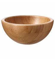 Bambu Servis Kasesi IKEA Ölçü 12 Cm IKEA Bambu Çerezlik  Kase (Kahverengi)