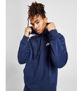 Sportswear Club Fleece Kapüşonlu Erkek Lacivert Sweatshirt