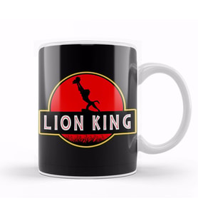 Lion King Jurassic Park Circle Of Life Kupa Bardak Porselen