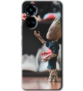 Tecno Camon 19 Pro Kılıf HD Desen Baskılı Kılıf - I am Groot