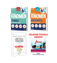 Fenomen Yayıncılık 2025-2026 Yeni Müfredat 6 Sınıf Türkçe-Matematik A Serisi (Başlangıç-Orta Düzey) Soru Bankası (Çok Renkli)