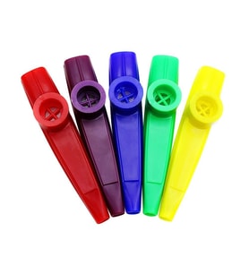 Cox KSU Plastik Kazoo  Mırıldanarak Çalınan Eğlenceli Nefesli Çalgı