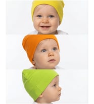 S-Mall Süprem Bebek Şapkası - Happy (Çok Renkli)