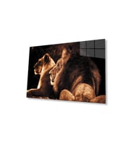 Aslan Cam Tablo 4mm Dayanıklı Temperli Cam (Çok Renkli)