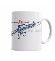 Counter Strike Counter Terrorist    Kupa Bardak Porselen