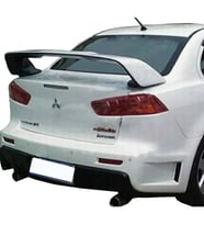 Mitsubishi Lancer 2008-2013 Evo X Spoiler Yüksek Plastik Boyalı