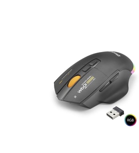Tri Mode Mouse 12800 Dpi 7 Tuş Makro 1000Hz Rgb - Siyah W601B