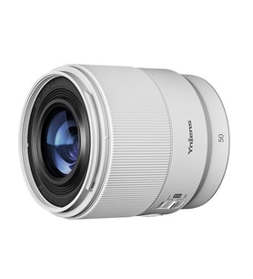 Yongnuo 50mm f/1.8S DF Lite Full Frame Otofokus Lens, Beyaz (Sony E)