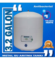 Reverse Osmosis Su Arıtma Deposu 3.2 Galon 12 Litre Tank Antibakterial