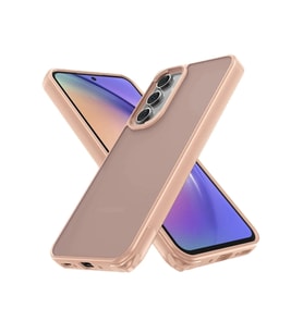 Durukar® Samsung Galaxy A54 5G Kılıf Elegant Kapak - Pudra
