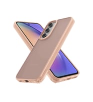 Durukar® Samsung Galaxy A54 5G Kılıf Elegant Kapak - Pudra