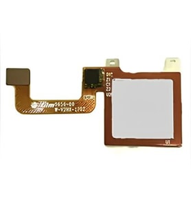 Tkgz Huawei Uyumlu P9 Lite MİNİ Parmak İzi Okuyucu Flex BEYAZ