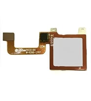 Tkgz Huawei Uyumlu P9 Lite MİNİ Parmak İzi Okuyucu Flex BEYAZ