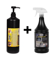 Granürlü El Temizleme Kremi ( Sabunu ) 1 kg & Lastik Parlatıcı Jel 500 ml