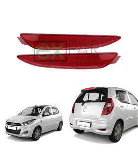 HYUNDAI İ10 ARKA TAMPON REFLEKTÖRÜ TAKIMI SAĞ + SOL TARAF 2011 - 2013 MODEL İ10 ARKA KEDİ GÖZÜ