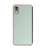 Xiaomi Redmi 9a Kılıf Volet Silikon - Açık Yeşil