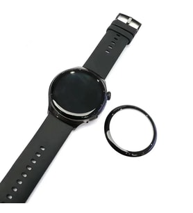Huawei Watch 4 Full Ekran Nano Saat Koruyucu (Siyah)