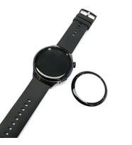 Huawei Watch 4 Full Ekran Nano Saat Koruyucu (Siyah)