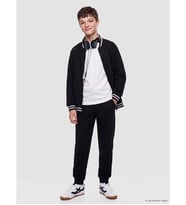 LCW Kids Siyah Beli Lastikli Erkek Çocuk Jogger Eşofman Altı