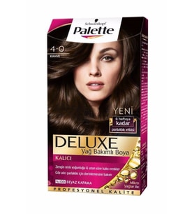 Deluxe Kit Saç Boyası - 4-0 Kahve