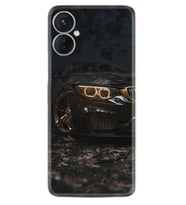 Tecno Spark 9T Kılıf Silikon Desen Özel Seri Black Car 1768