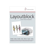 Hahnemühle Layout Blok Marker Defteri A4 75 gr. 75 yp. 