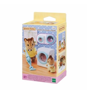 5445 Sylvanian Families Çamaşır Makinesi Ve Süpürge +3 Yaş Figür Dahil Değil