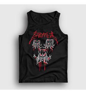 Presmono Unisex Siyah Band Müzik Babymetal Atlet 526398tt