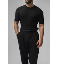 Erkek Likralı Loose Fit T-Shirt