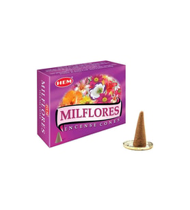 Hem milflores 2 paket 20 adet konik tütsü