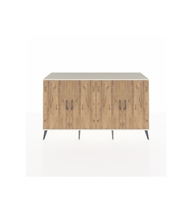 Kronos Konsol 6 Raflı 4 Kapaklı 176x59x99 Aytaşı-Çam/Aytaşı
