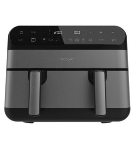 Cecofry Advance 9000 Inox Airfryer 9 L Yağsız Fritöz – Çift Bölmeli, 2800W, Dokunmatik