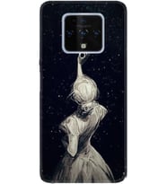 Camon 16 Premier Kılıf Resimli Desenli Baskılı Silikon Kılıf Star Woman 1332