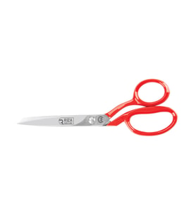 Rıza 3257-7 Tekstil / Yatık Konfeksiyon Makası No: 7 inç / 17,78 cm - Nikel Kapl