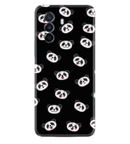 Huawei Nova Y70 Y90 Nova 9 SE  Kılıf Desemli Silikon Panda Suratları 1773