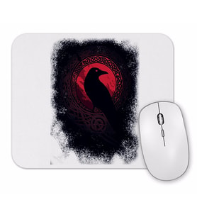 Black Crow Mouse Pad