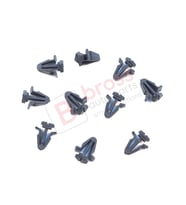 Nissan Sentra Altima Maxima Xterra D21 WD21 62318-01WOO için Koyu Gri 10 Adet Ön Tampon Izgara Tutucu Klipsi