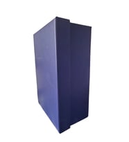 PİN  NO:8 LACİVERT DİKDÖRTGEN HEDİYE KUTUSU 33x25x14,2 cm- TEKLİ