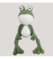 Kurbağa Amigurumi Oyuncak