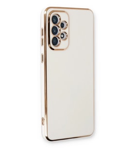 Pilelistore   Samsung Galaxy A53 5G Kılıf Volet Silikon - Beyaz
