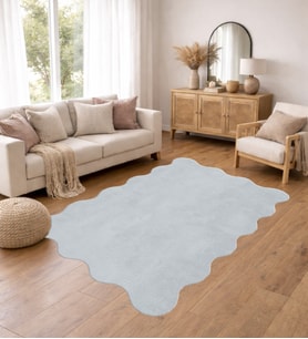 Jassrug Halı 120X180 Ripple Açık Gri (A.Gri)