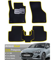 AUDİ A3 SEDAN (2020-2025) Uyumlu EVA Paspas Tam Set–Araca Özel,Su Geçirmez,Kolay Montaj