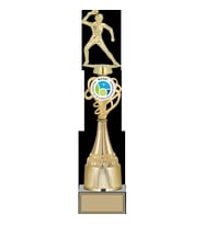 ODAK KUPA - Figürlü Kupalar - Masa Tenisi Kadın Figürlü Kupalar FG-036 A - 42 cm