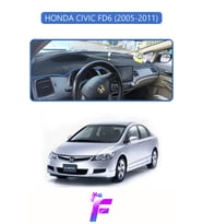HONDA CIVIC FD6 (2005-2011) Uyumlu Torpido Örtüsü Yansıma Önleyici Hızlı Montaj Koruma F71